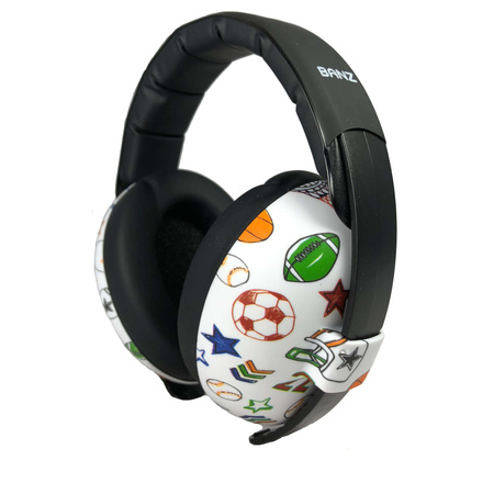 Słuchawki ochronne nauszniki dzieci do 3lat BANZ Sports
