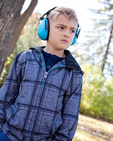 Słuchawki ochronne nauszniki dzieci od 3lat BANZ Sky Blue
